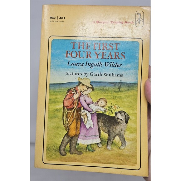 Vintage Lot (7) "Little House On The Prairie" Laura Ingalls Wilder Books (1971) - Picture 3 of 16